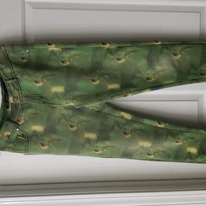 CLEAR ROCK PANTS with  Fairies